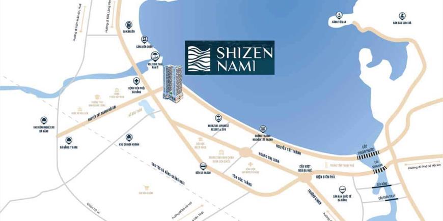Vị trí dự án Shizen Nami