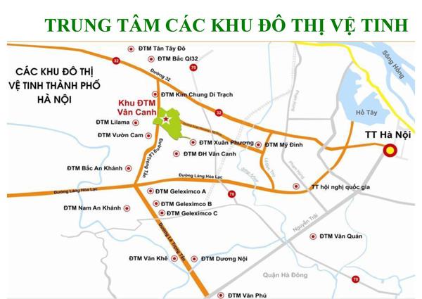 Khu đô thị vệ tinh quanh Khu đô thị đại học Vân Canh