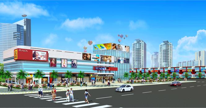 Trung tâm thương mại dự án The Mall city II