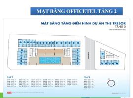 Mat bang Officetel tang 2 The Tresor