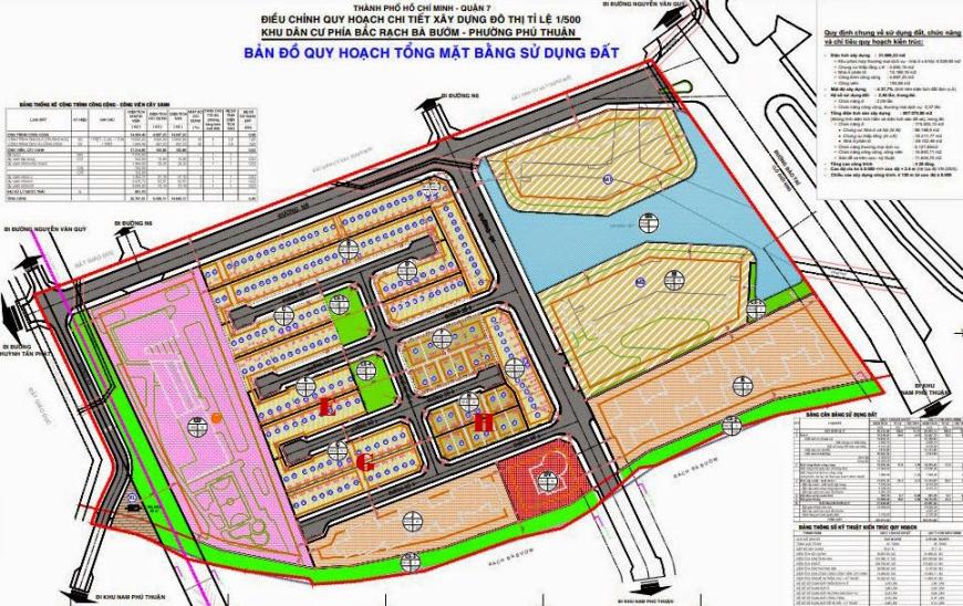 Bản đồ quy hoạch dự án Jamona City