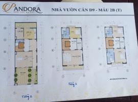 Thiết kế căn hộ mẫu 2b dự án Pandona