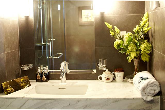 Phòng tắm tại biệt thự dự án Blue Sapphire Resort