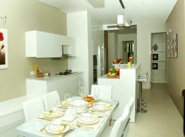 Phòng bếp và phòng ăn cho gia đình tại dự án Blue 