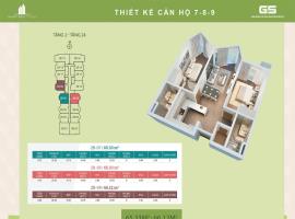 Thiết kế căn hô 7-8-9 dự án Chung cư Green bay