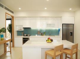 Phòng bếp tại dự án Cam Ranh Mystery Villas