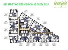 Mặt bằng tầng điển hình dự án căn hộ Green Field
