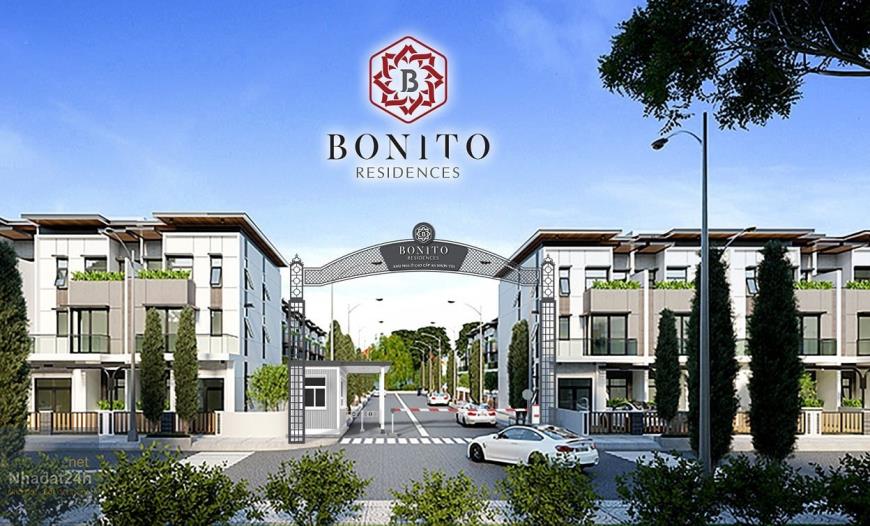Cổng vào dự án Bonito Residence  