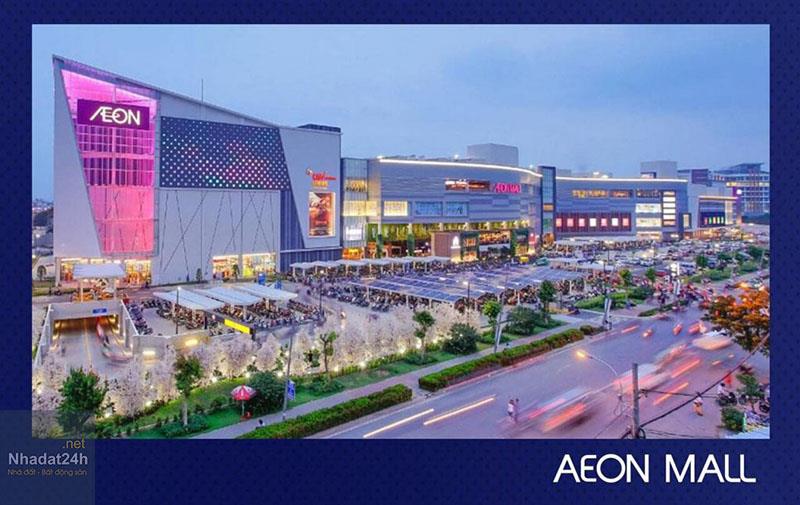 Trung tâm thương mại Aeon Mall cách dự án 10 phút di chuyển
