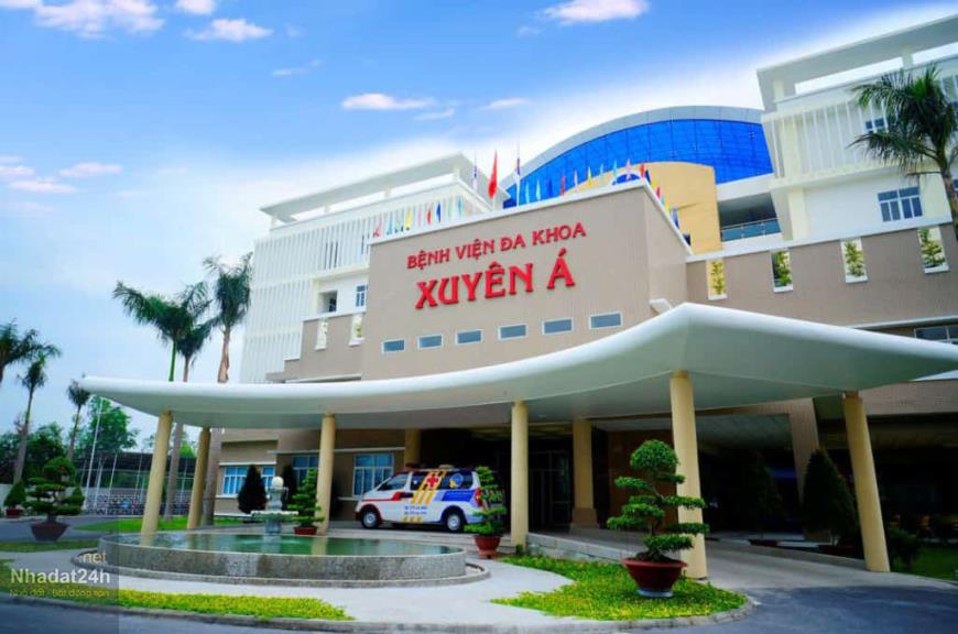 Bệnh viện Xuyên Á gần dự án Tây Sài Gòn