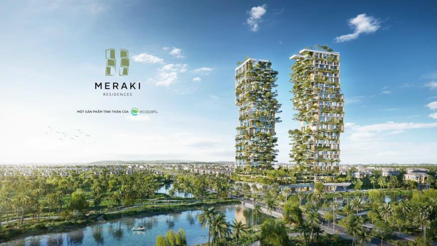 Phối cảnh dự án Meraki Residences