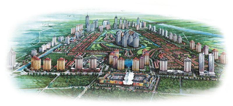 Toàn cảnh dự án Khu đô thị Nam Thăng Long Hà Nội