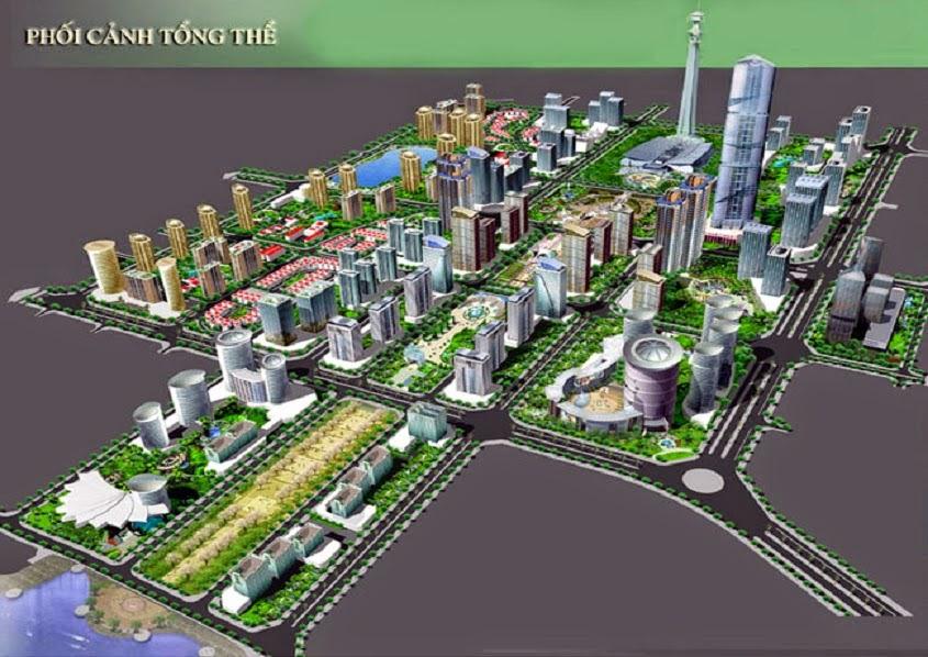 Phối cảnh dự án Khu đô thị mới Thanh Hà
