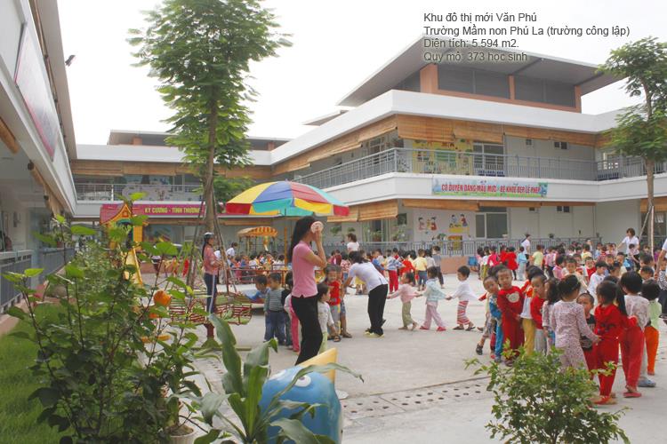Trường mầm non Phú La dự án Victoria Văn Phú