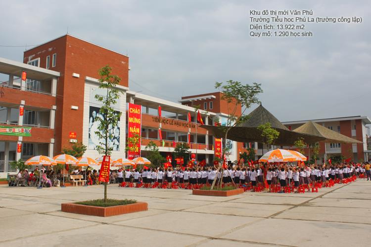 Trường tiểu học Phú La dự án Victoria Văn Phú