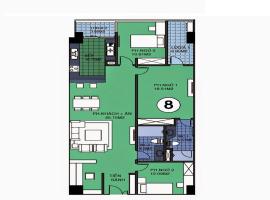 Căn hộ số 2,3,8,9 diện tích 122 m2