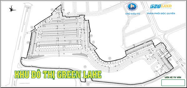 Mặt bằng dự án Green Lake