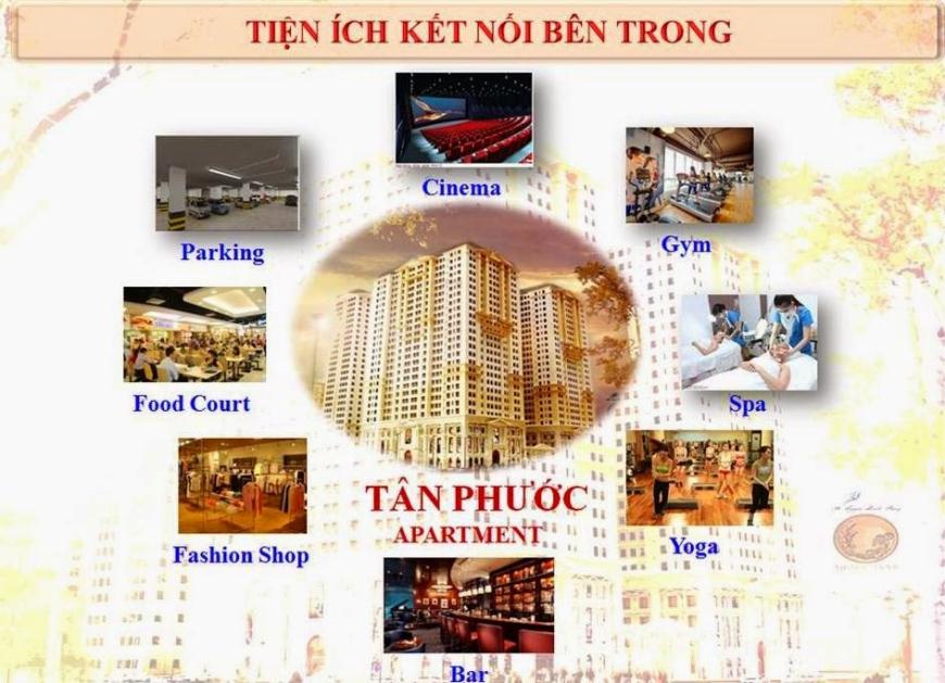 Tiện ích nội khu căn hộ Tân Phước