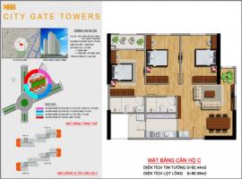 01 Căn hộ City Gate Towers - Tầng: 10