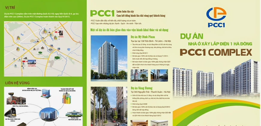 Đóng 30% nhận nhà ngay Chung cư PCC1 giá rẻ Hà Đông