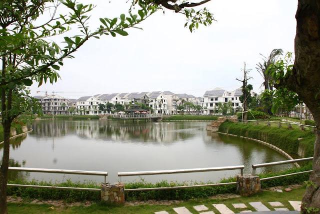 Hồ điều hòa trung tâm khu đô thị Xuân Phương