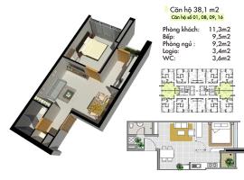B1 Block B tầng 6-Lotus Apartment Thủ Đức - Tầng: 6