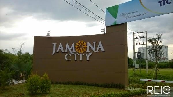 Cổng chào dự án Janoma City