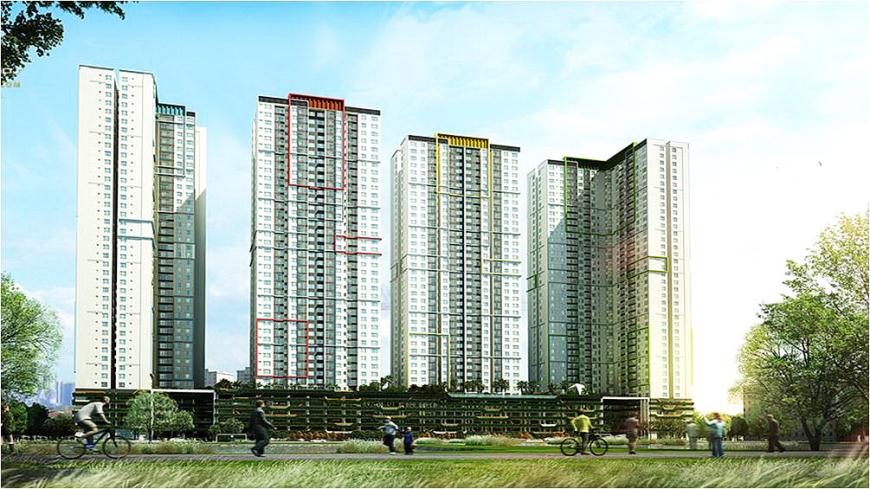Toàn cảnh dự án Chung Cư Seasons Avenue   