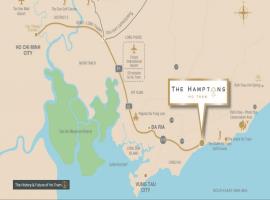 Vị tri dự án The Hamptons Hồ Tràm