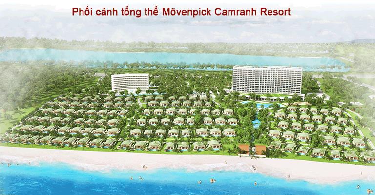 Phối cảnh tổng thể dự án Mövenpick Cam Ranh Resort