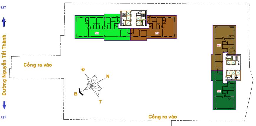 Mặt bằng tầng 38-39 Lancaster Lincoln