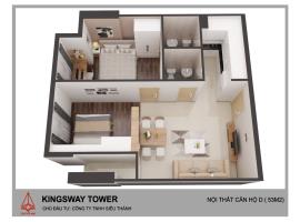 Căn hộ loại D dự án Kingsway tower