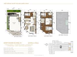 Shop house A3, B56, C1 dự án Phú Gia Compound nova