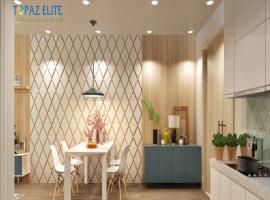 Phòng ăn tại dự án Topaz Elite