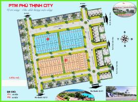 Mặt bằng phân lô dự án khu dân cư Phú Thịnh City