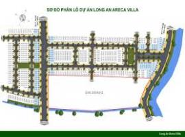 Mặt bằng phân lô  dự án Khu dân cư Areca Villa