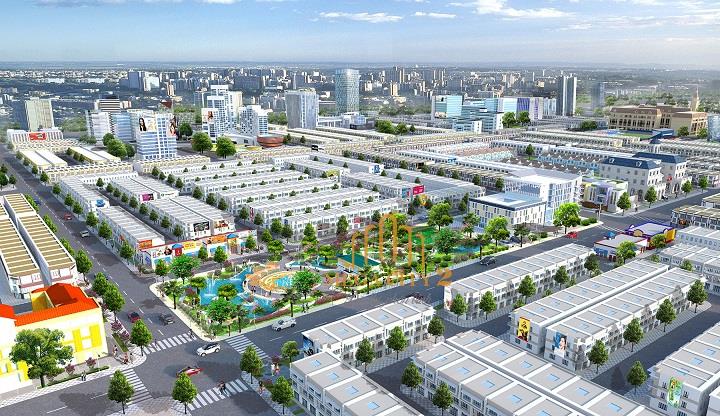 Công viên trung tâm dự án KĐT Mega City 2