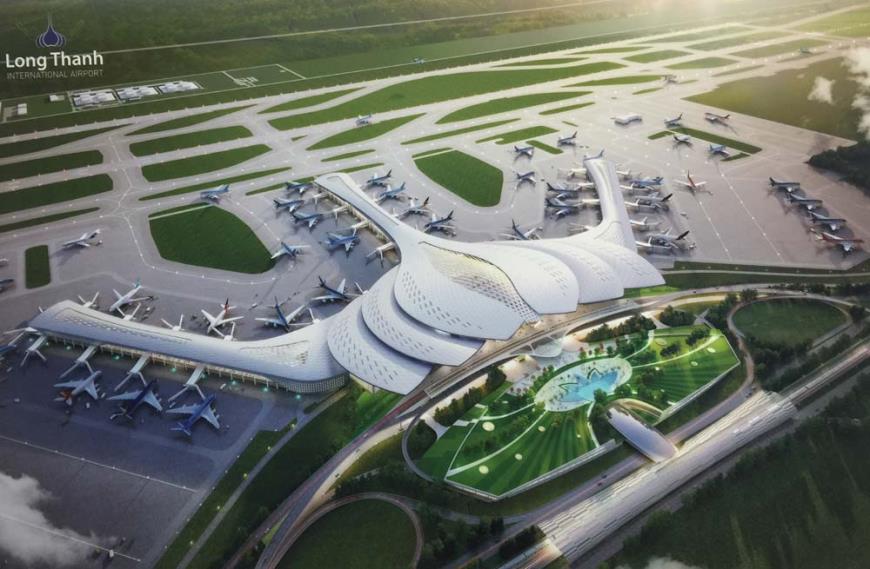 Sân bay quốc tế Long Thành sắp hoàn thành gần dự án