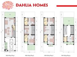 Thiết kế nhà liền kề Dahlia Homes