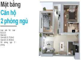 Căn hộ 02 phòng ngủ tại dự án Nha Trang City Centr
