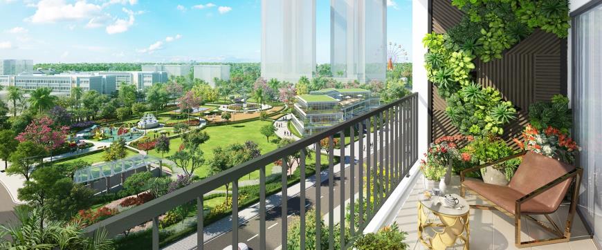 Không gian sống tại dự án Eco Green Saigon
