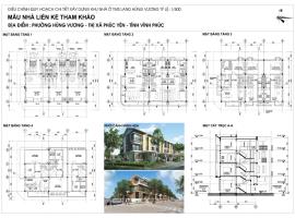 Thiết kế và mẫu nhà liền kề tại dự án TMS Phúc Yên