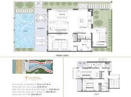 Thiết kế chi tiết Villa loai D1 Movenpick Waverly 