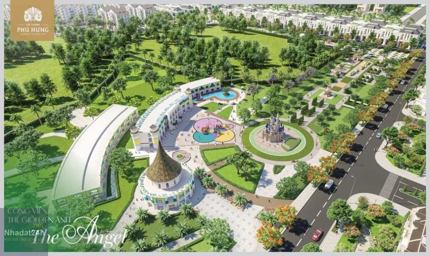 Công viên thế giới điển hình dự án Cát Tường Phú Hưng
