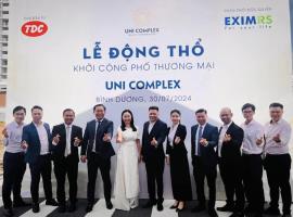 Lễ động thổ dự án phố thương mại UNI Complex do Becamex TDC làm chủ đầu tư 